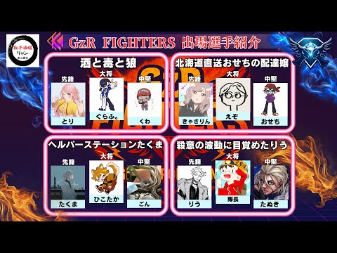 GzR FIGHTERS -Vol.1- STREET FIGHTERS Custom Much 本配信