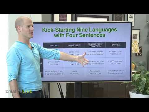 Tim Ferriss about how he learns languages