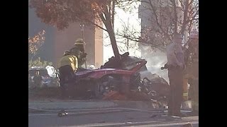Dead Car Crash Video - Seconds after the crash