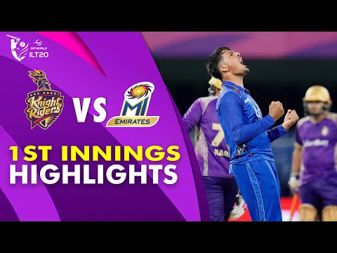1st Innings Highlights | ADKR vs MI Emirates | Qualifier 2 | DP World ILT20 | M3Y1J