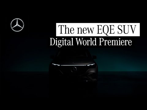 メルセデスの新型電気自動車「EQE SUV」ワールドプレミア動画