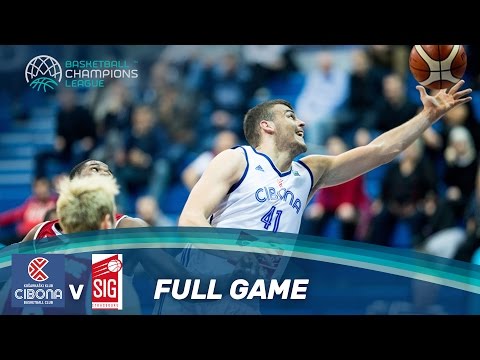 Cibona v SIG Strasbourg - Full Game - Basketball Champions League