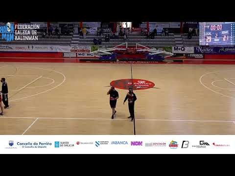 Cadete Femenino Play Off. Coreti Lalín- Bm. Porriño