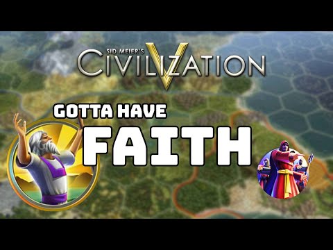 Civ 5 Tutorial - Faith, Founding a Pantheon & Religion, and Religious Units Guide