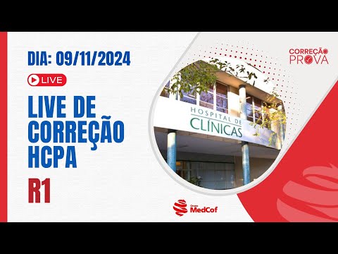 Correção HCPA-RS R1 2025 - Gabarito Prova de Residência Médica HCPA-RS 2025 R1 Acesso Direto