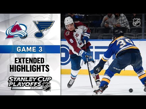 Colorado Avalanche vs St. Louis Blues R1, Gm3 May 21, 2021 HIGHLIGHTS