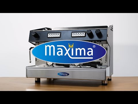 Maxima Gastro Espressomaschine - 2 Kolben - 360 Tassen pro Stunde