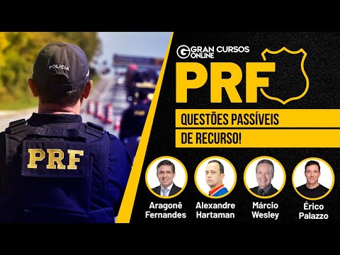 Concurso PRF: Questões passíveis de recurso!