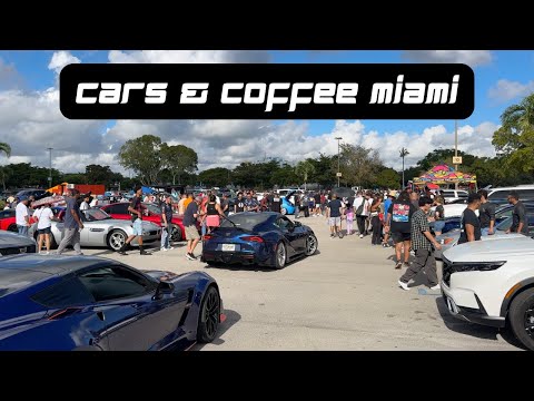 CARS & COFFEE Miami - November 2025