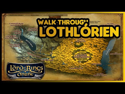 LOTHLÓRIEN - WALK THROUGH  - LOTRO 2021