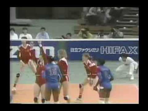 1989 WC Women`s Volleyball USSR vs China ＆ Cuba vs East Germany (edited)