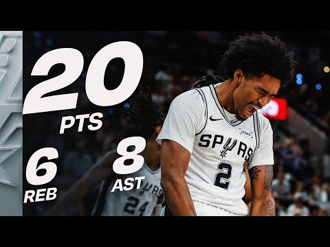 Dylan Harper's First 20 Point Game! | October 26, 2025