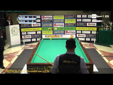 QUARTA vs GUALEMI - FINALE 4^PROVA BILIARDO 2016 COSENZA