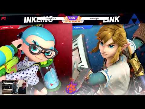 Clemson Smash Series 24 - Losers Eighths - JazzyFish (Inkling) vs. Avenger (Link) - SSBU