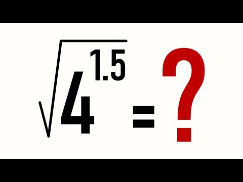 HALLA EL VALOR DE LA RAÍZ CON POTENCIA CON DECIMALES. Matemáticas Básicas