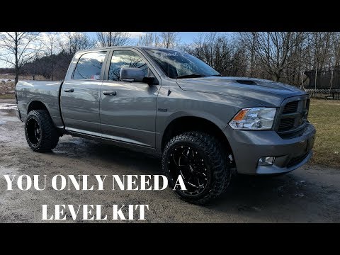 20x12 Motometal 962's on Dodge Ram 1500 Leveled