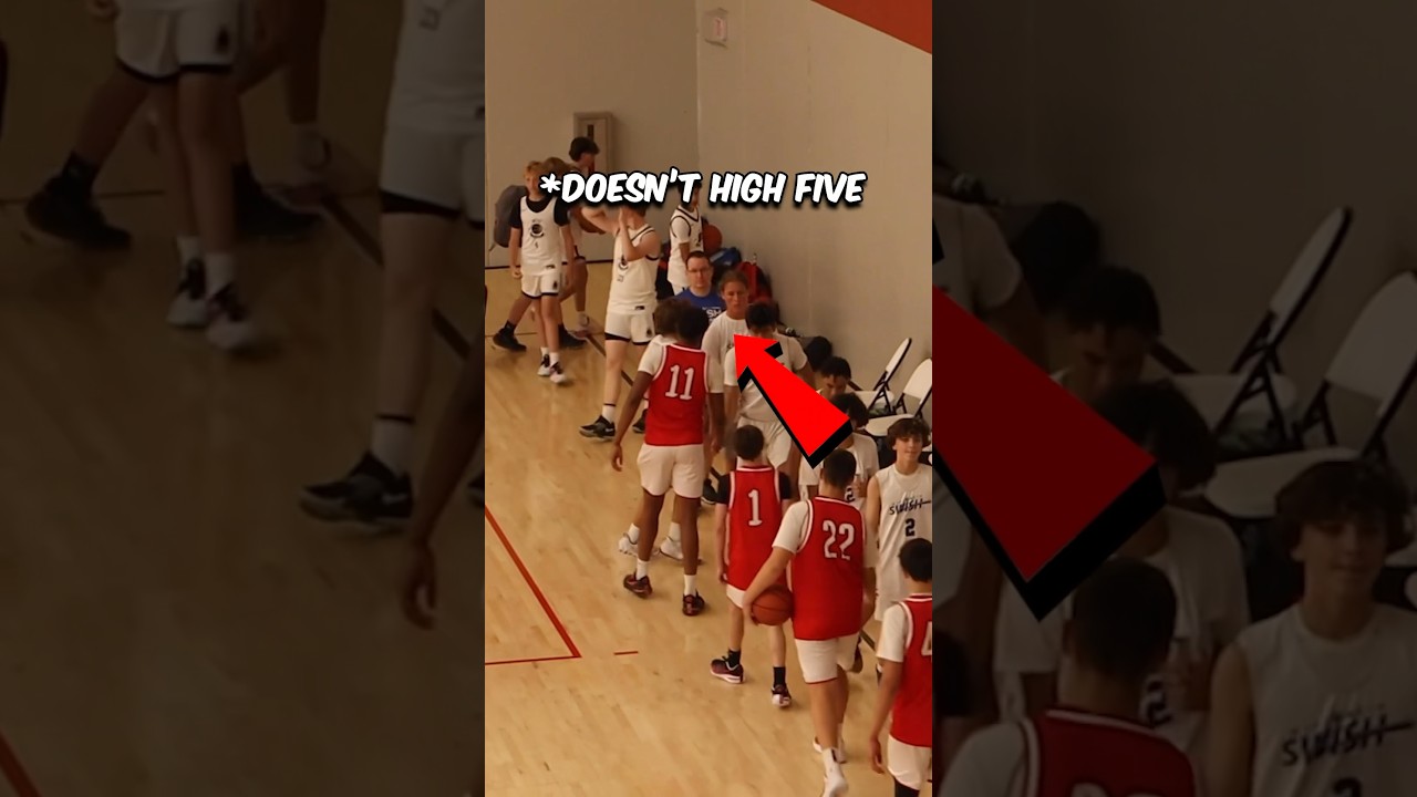 AAU Beef in the High 5 Line! #basketball #ballislife #hoops