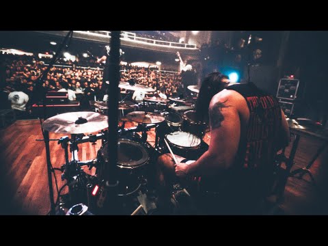 Disembodied Tyrant - 8.6 Blackout [Live Drum Cam] 4K