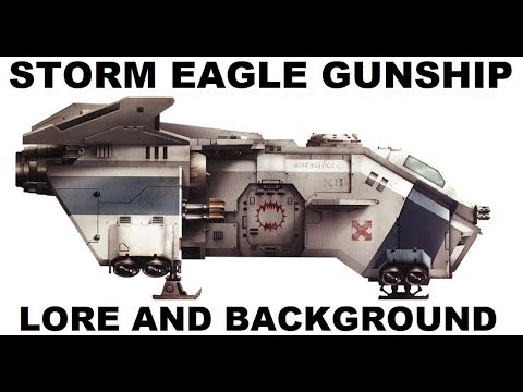 Storm Eagle Assault Gunship Lore and Background - Horus Heresy - Space Marines