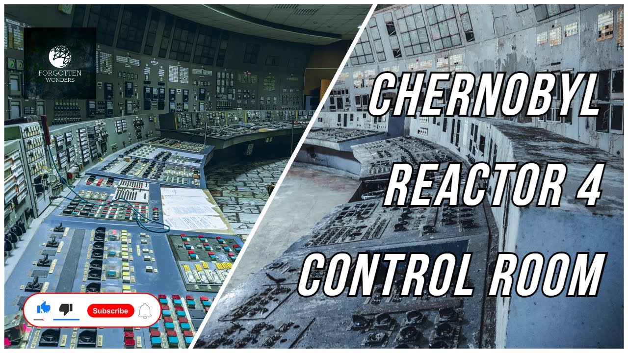 INSIDE CHERNOBYL REACTOR 4 CONTROL ROOM | Full Power Plant Tour #Chernobyl35