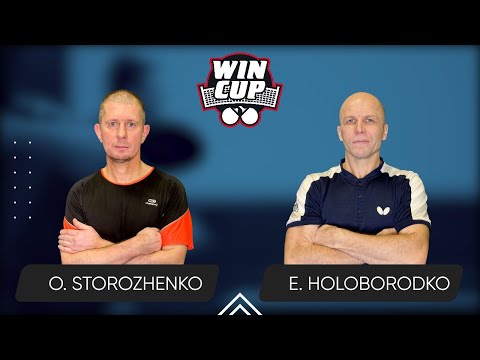 00:45 Oleksandr Storozhenko - Evhenii Holoborodko 21.04.2025 WINCUP Advanced. TABLE 1