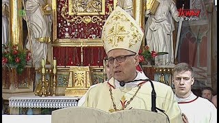 Homilia ks. bp. Wiesława Meringa wygłoszona podczas Mszy św. w Sanktuarium MB Zwycięskiej w Brdowie