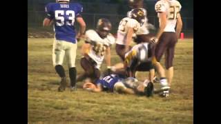preview picture of video '#4 Big Horn at Glenrock - 2A Football 10/7/13'