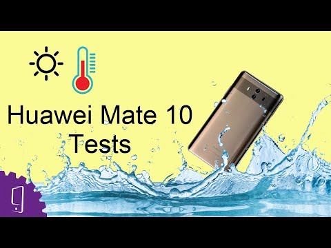 Huawei Mate 10 Heating & Waterproof Test