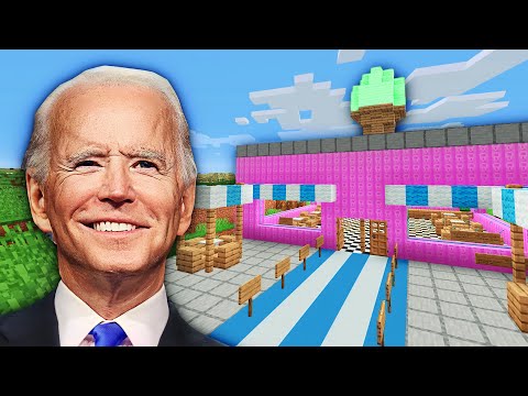 Insane Surprise: US Presidents in Modded Minecraft 72 - Ice Cream Shop