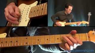 Us and Them Guitar Lesson Pt.2 - Pink Floyd - w/First Sax Solo