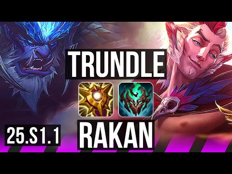 TRUNDLE & Corki vs RAKAN & Miss Fortune (SUP) | KR Master | 25.S1.1