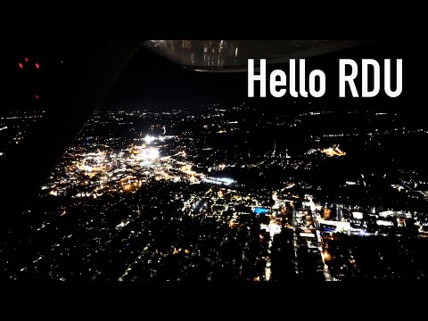 Vlog 18 - Night VFR Flight to RDU