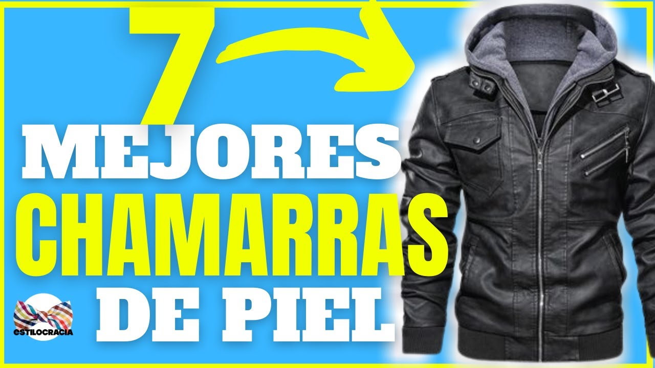 ☝️ #CHAMARRAS DE #PIEL: las 7 MEJORES para HOMBRE [2021]