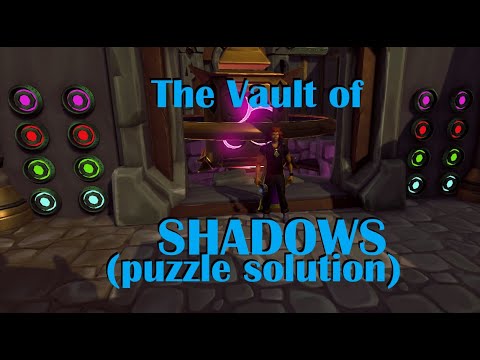 Runescape - Archaeology - The Vault of Shadows (puzzle solution)