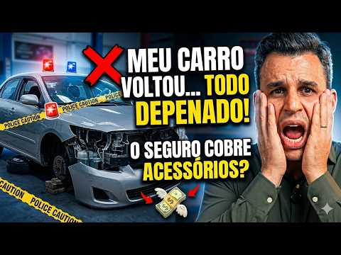 Carro Roubado e Recuperado: O Seguro Cobre Itens e Acessórios Faltando?