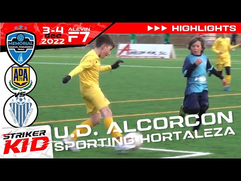 UD Alcorcon vs AD Sporting Hortaleza - Torneo Futbol Memorial Manuel Fernandez Trigo - 3 dec 2022