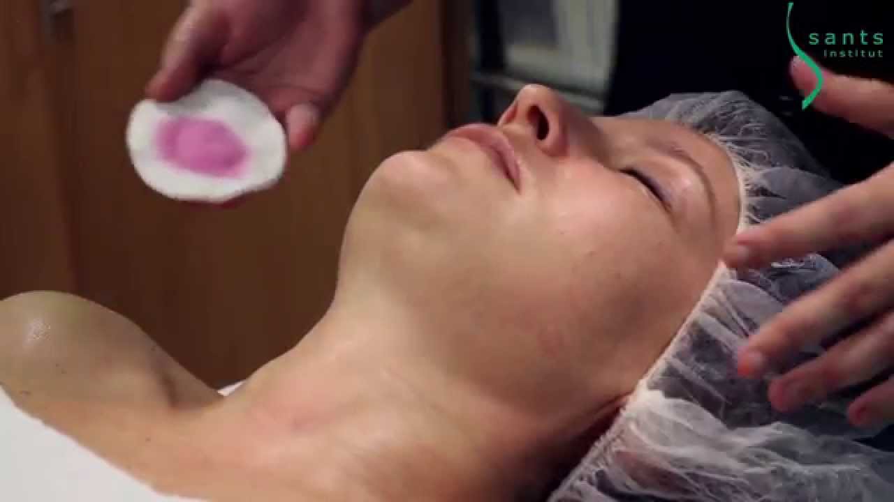 Peeling facial de ácido láctico
