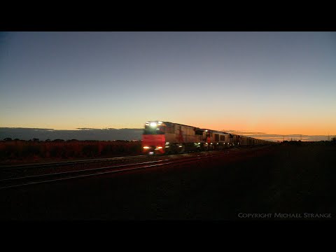 2PM9 SCT Freight Train (25/3/2021) - PoathTV Australian Railways For Railfans