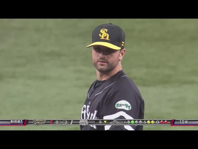 【9回裏】優勝待機!! ホークス・サファテ圧巻の奪三振でマジック「1」 2015/9/16 Bs-H