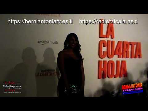 PRESENTACION LA CU4RTA HOJA PABLO ALBORAN