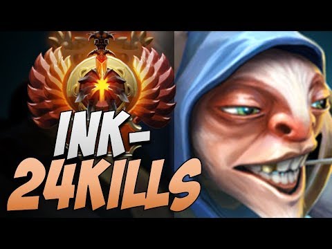 Ink Meepo - DESTRUCTIVE 24 KILLS | Dota Gameplay