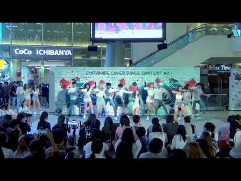 160827 [Wide] Fossil cover KPOP - CHEER UP (TWICE) + How's this? (HyunA) @ Esplanade#3 (Audition)