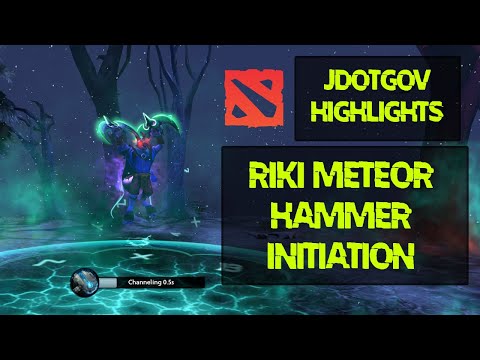 Riki Meteor Hammer Initiation (Dota 2 w/ Team Voice)
