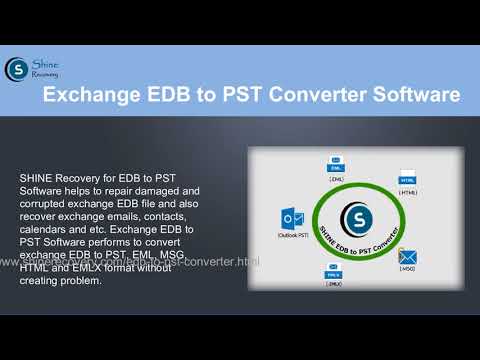 SHINE EDB to PST Converter