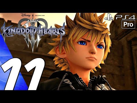 Kingdom Hearts 3 - English Walkthrough Part 11 - End of Organization XIII (Full Game) PS4 PRO