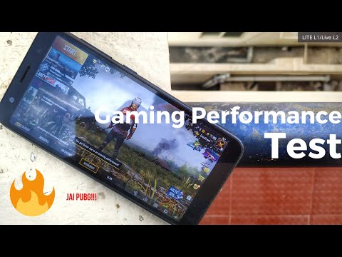Gaming Performance Test on Latest AOSP 10 Update - ASUS Zenfone Lite L1 - Jai PUBG 🔥