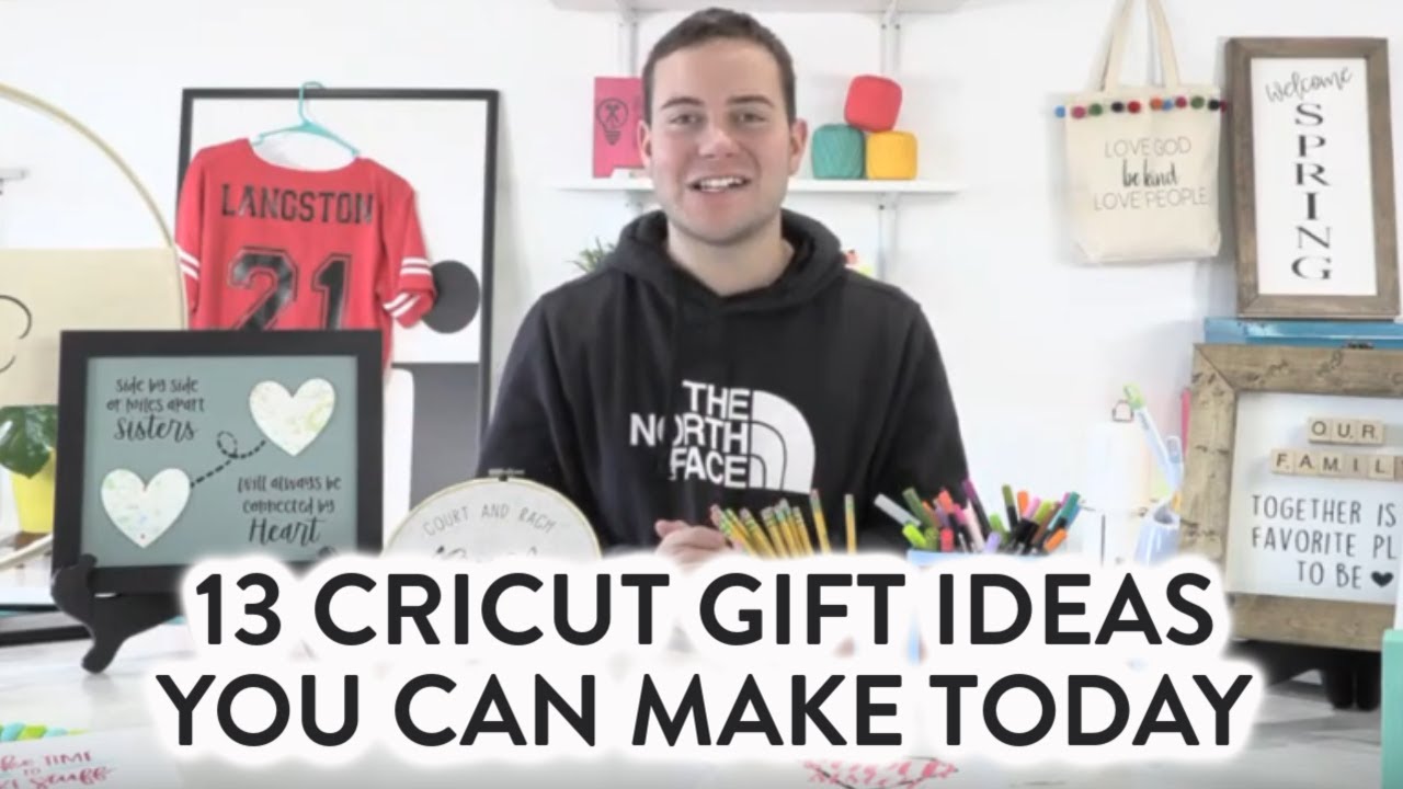 13 Cricut Gift Ideas You Can Make Today!