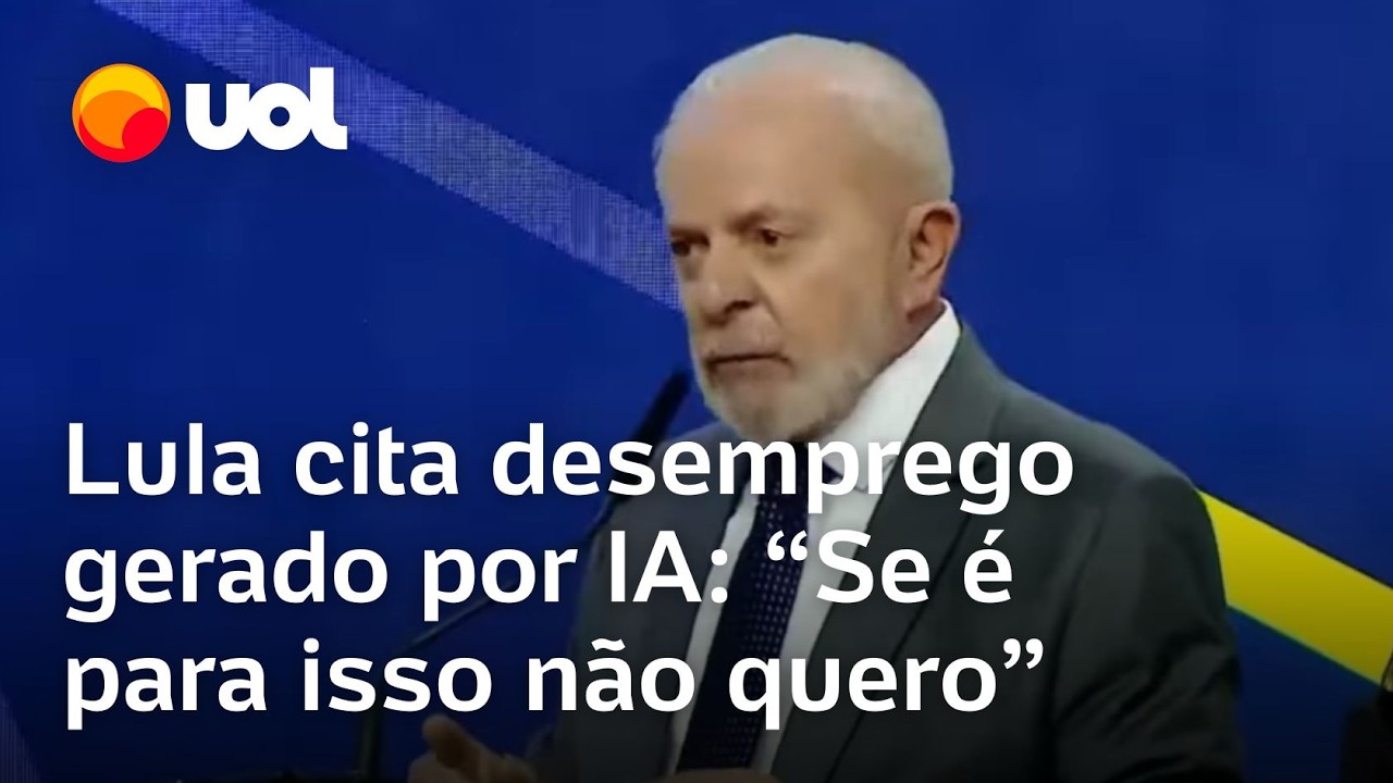 Lula recebe Plano Brasileiro de Inteligência Artificial e fala em fazer da IA uma 'fonte de emprego'