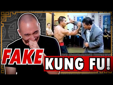 Real Shaolin Disciple Reacts to Fake Martial Arts