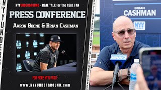 LIVE Cashman and Boone SPEAK! PRESS CONFERENCE